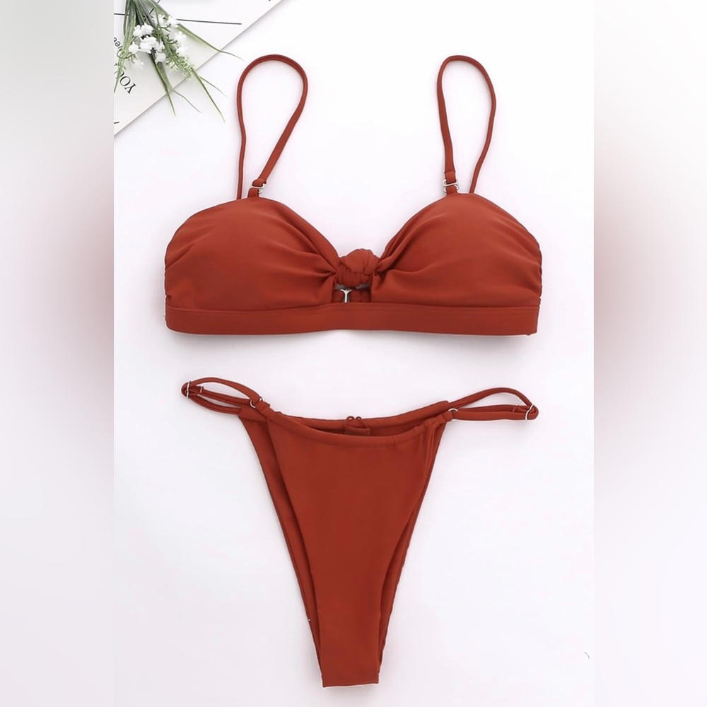 Amazon Honlyps Brazilian Knot Twist Bikini